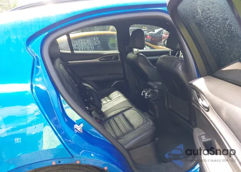 2018 Alfa Romeo Stelvio Ti Sport Awd from USA, damaged, VIN ZASFAKNN2J7B95719